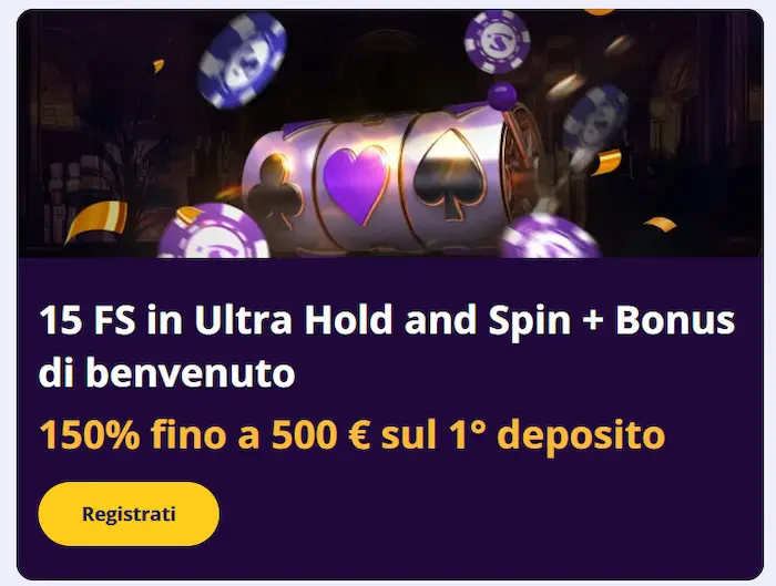 Casino Stellare Online bonus